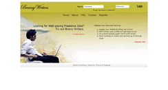 Desktop Screenshot of brainywriters.com